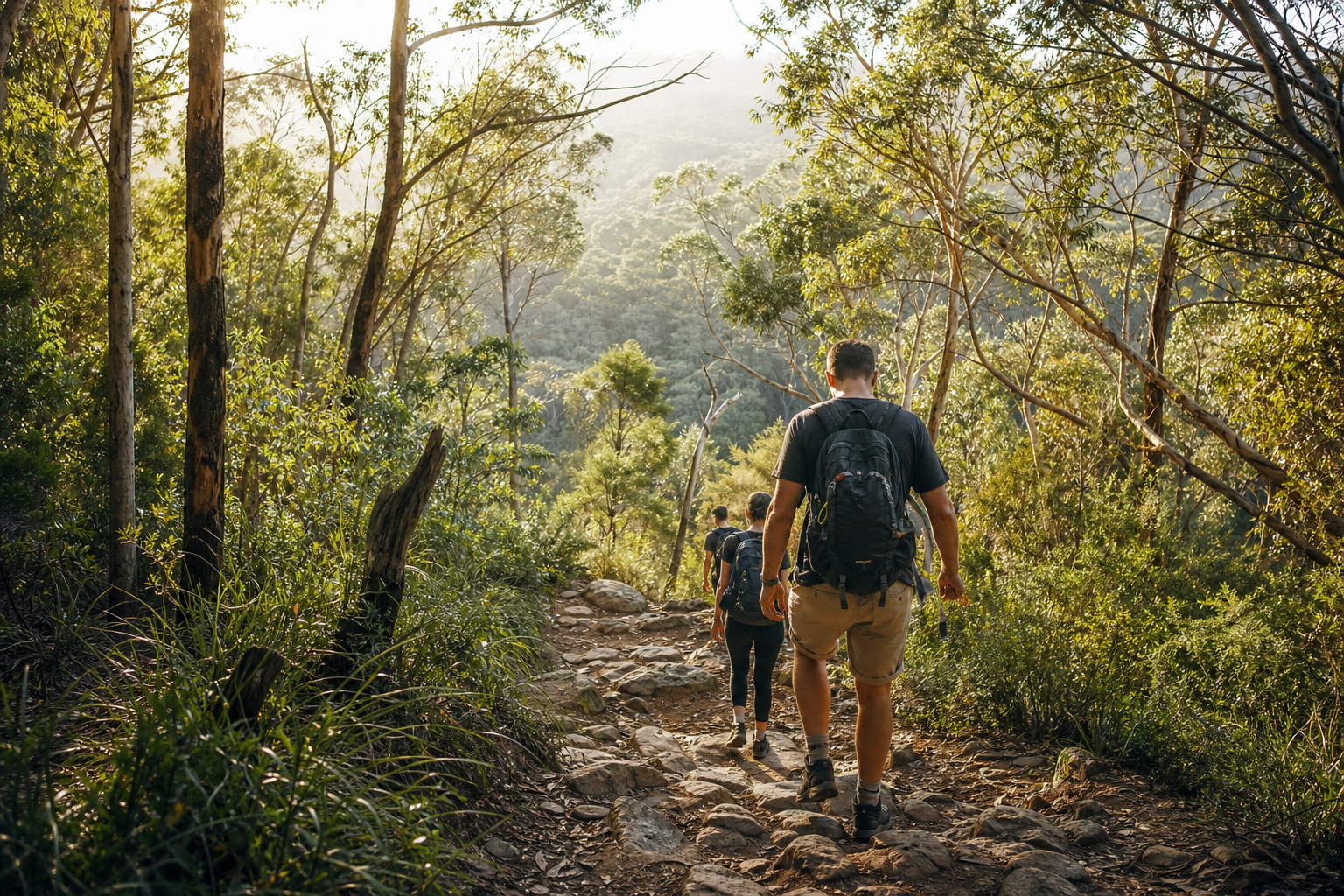 Purifypurificati bush trail hiking session in Melbourne