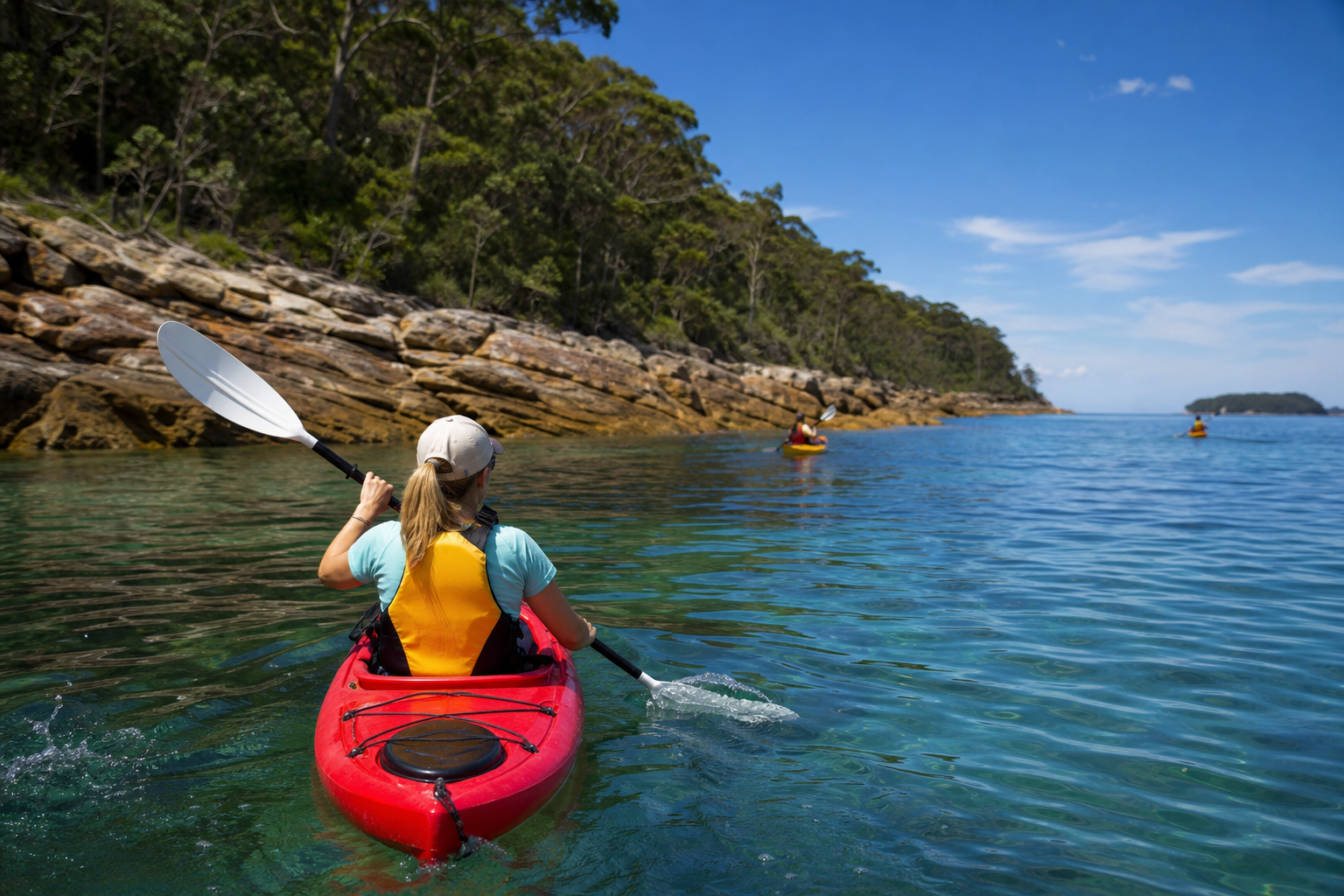 Purifypurificati coastal kayak adventure on Australian waters